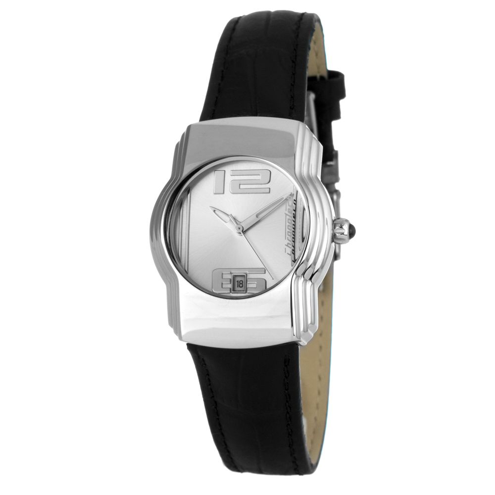 Black Leather Dress Watch - ventzia