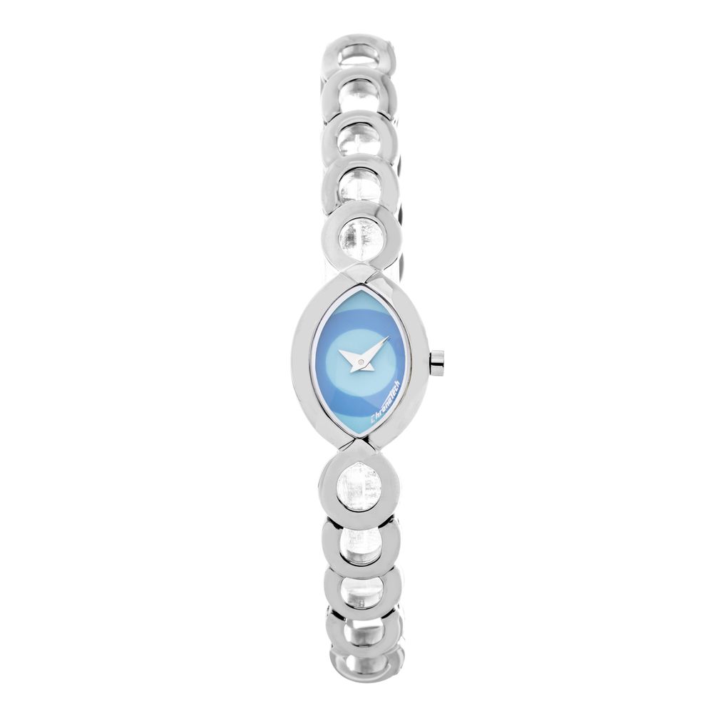 Silver Stainless Steel Bracelet Watch - ventzia