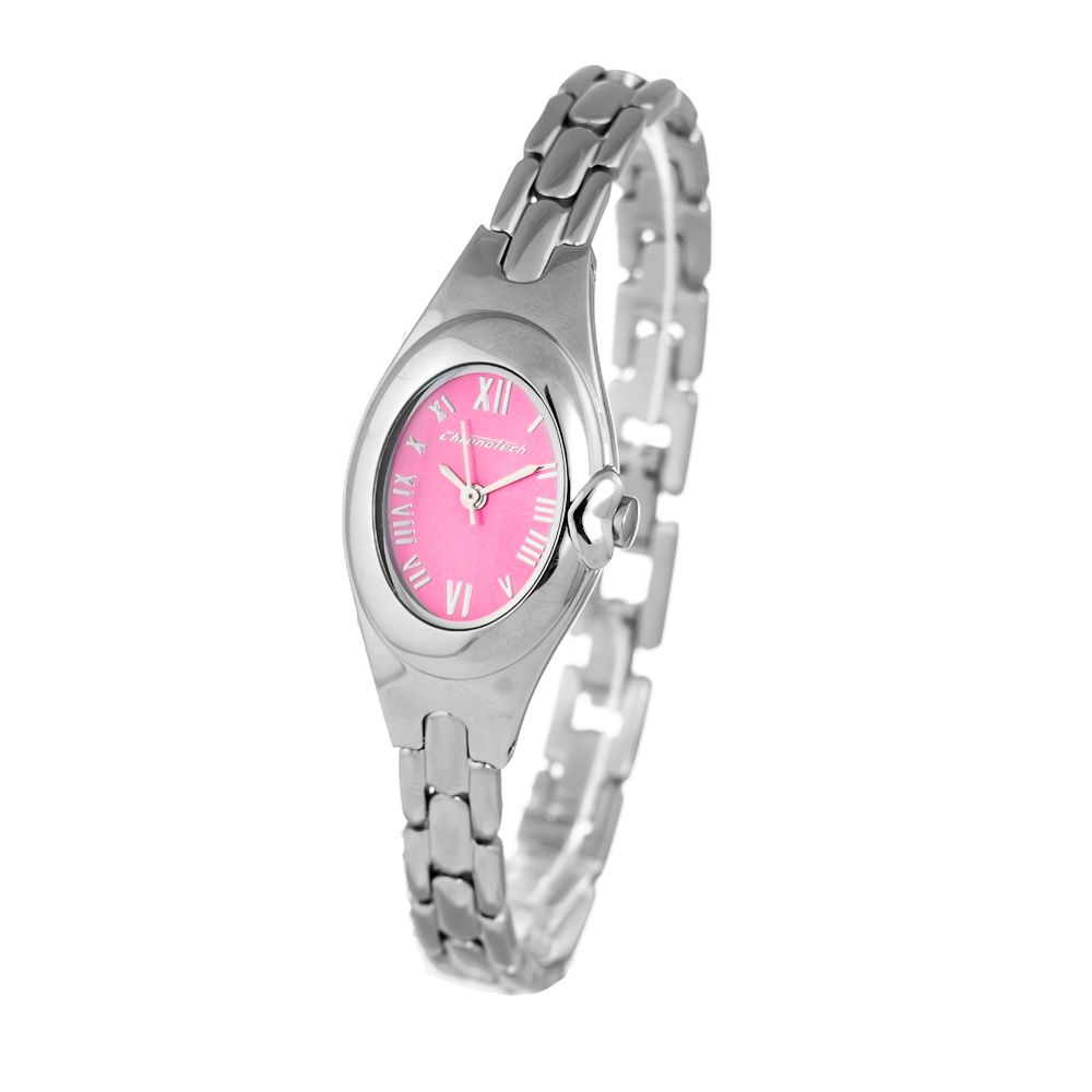 Silver Stainless Steel Dress Watch - ventzia