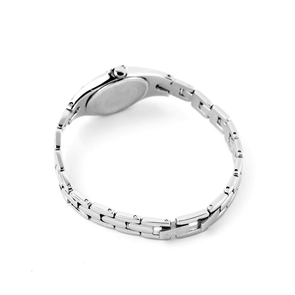 Silver Stainless Steel Dress Watch - ventzia