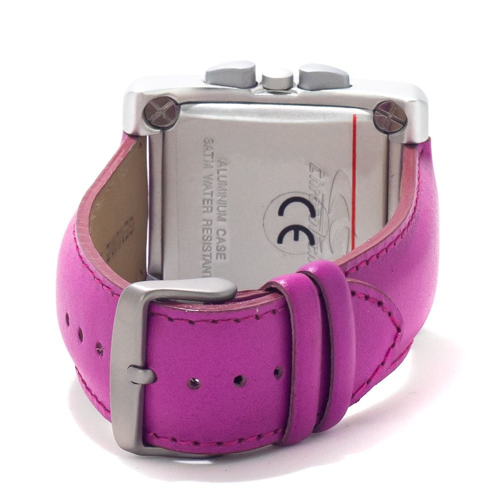 Purple Leather Dress Watch - ventzia