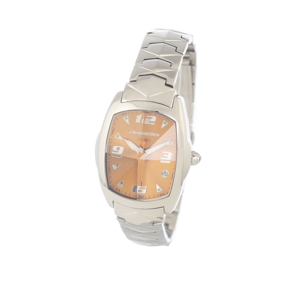Silver Stainless Steel Dress Watch - ventzia