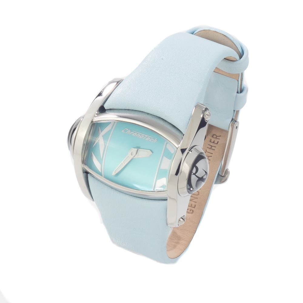 Blue Leather Dress Watch - ventzia