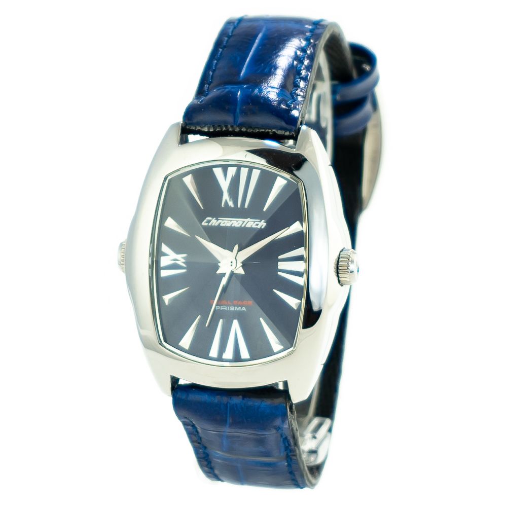 Black Leather Dress Watch - ventzia