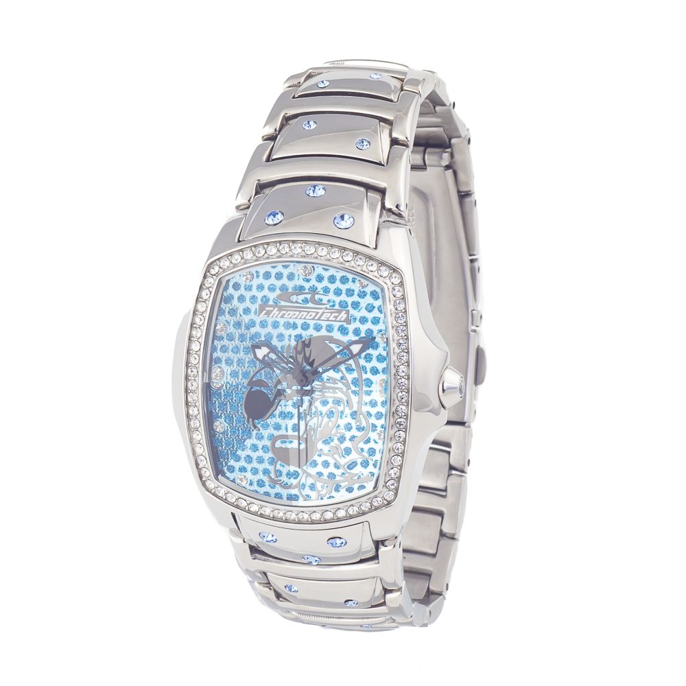 Silver Stainless Steel Dress Watch - ventzia