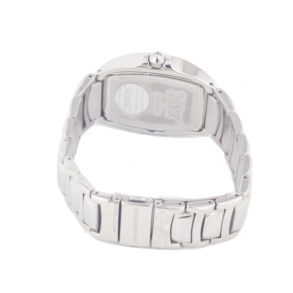 Silver Stainless Steel Dress Watch - ventzia