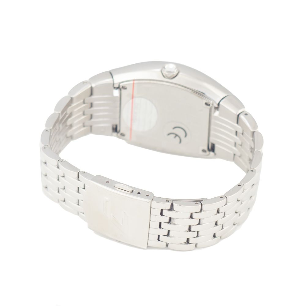 Silver Stainless Steel Dress Watch - ventzia