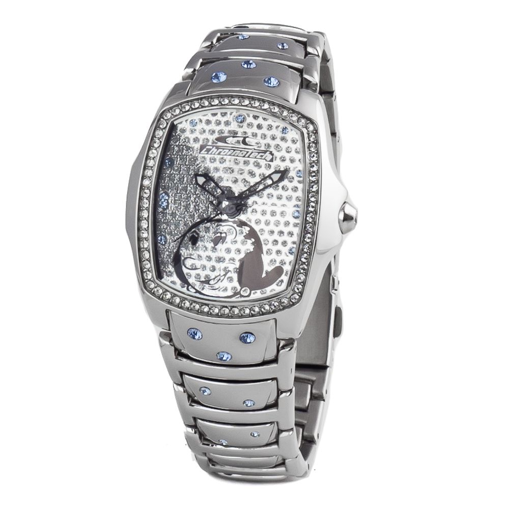 Silver Stainless Steel Dress Watch - ventzia