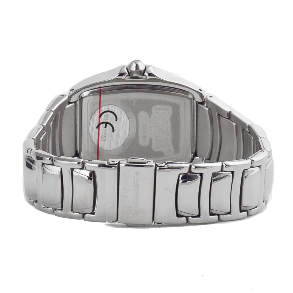 Silver Stainless Steel Dress Watch - ventzia