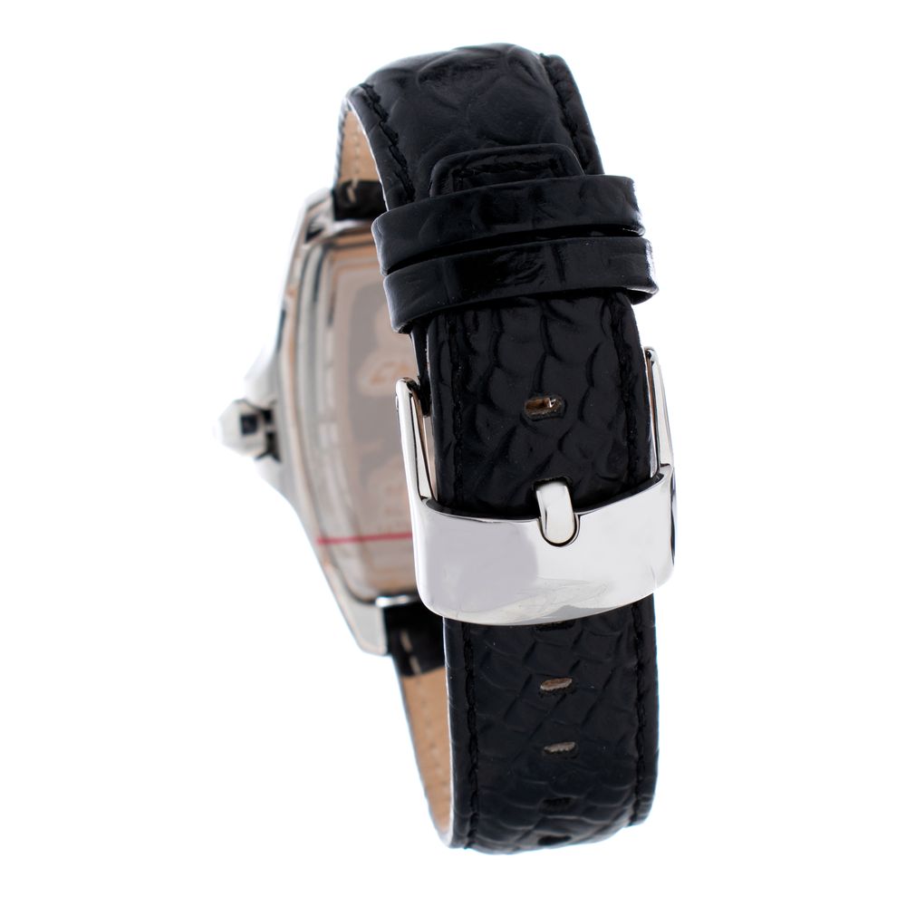 Black Leather Dress Watch - ventzia