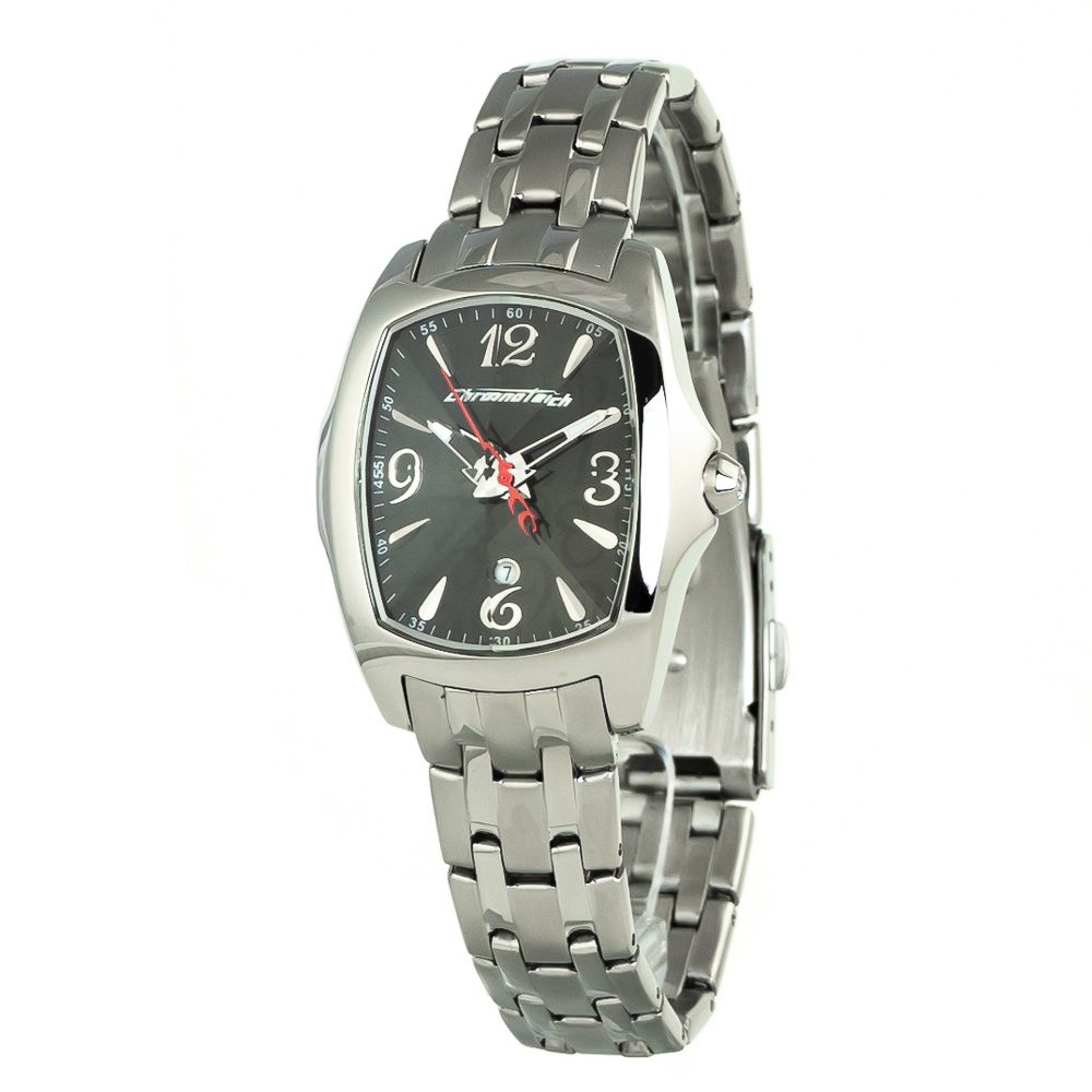 Silver Stainless Steel Dress Watch - ventzia
