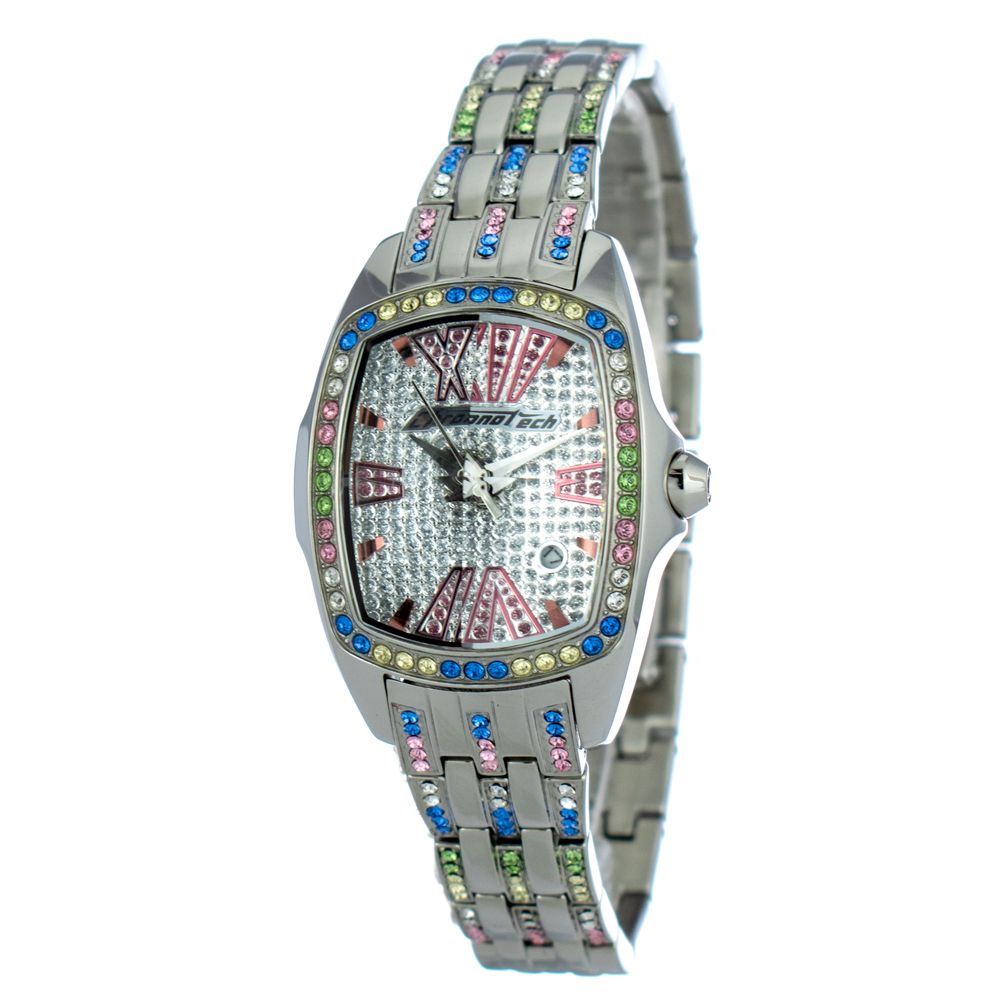Silver Stainless Steel Dress Watch - ventzia