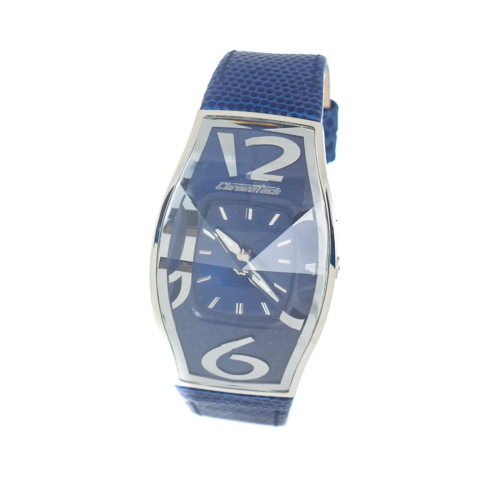 Blue Leather Dress Watch - ventzia