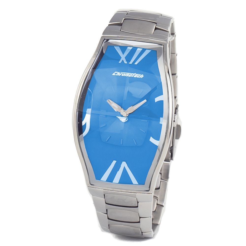Silver Stainless Steel Dress Watch