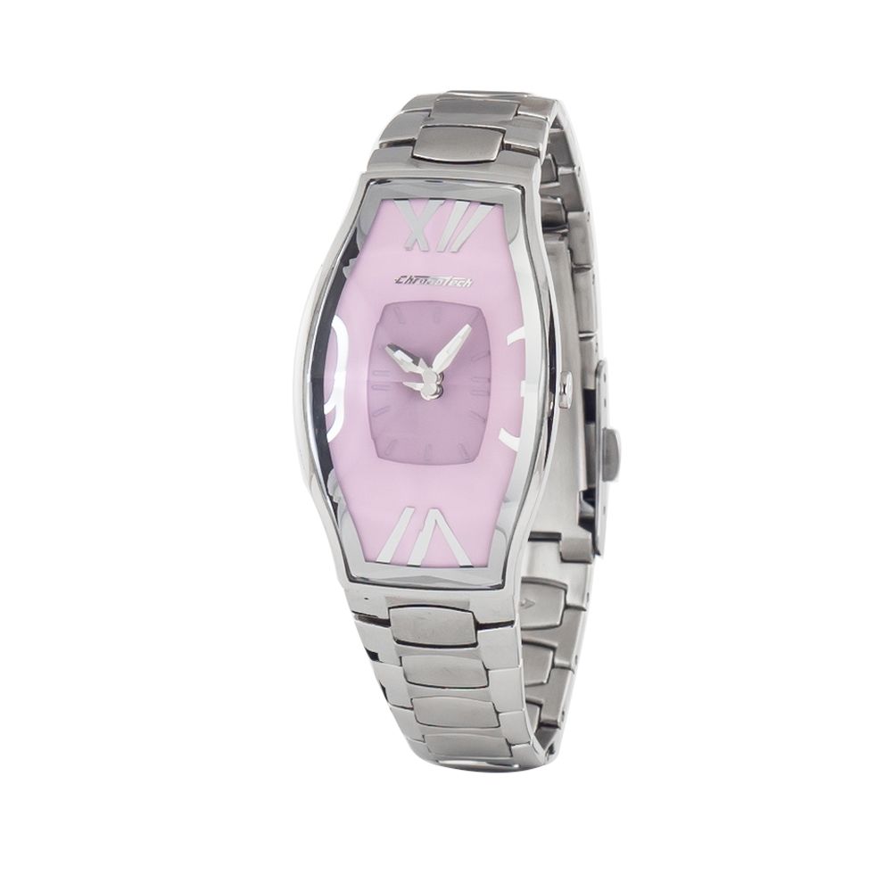 Silver Stainless Steel Dress Watch - ventzia