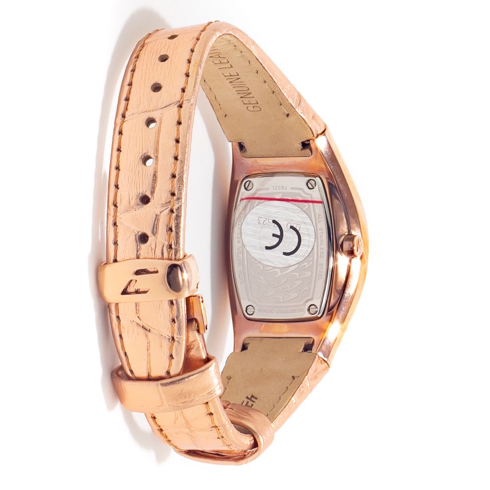 Multicolor Leather Dress Watch - ventzia