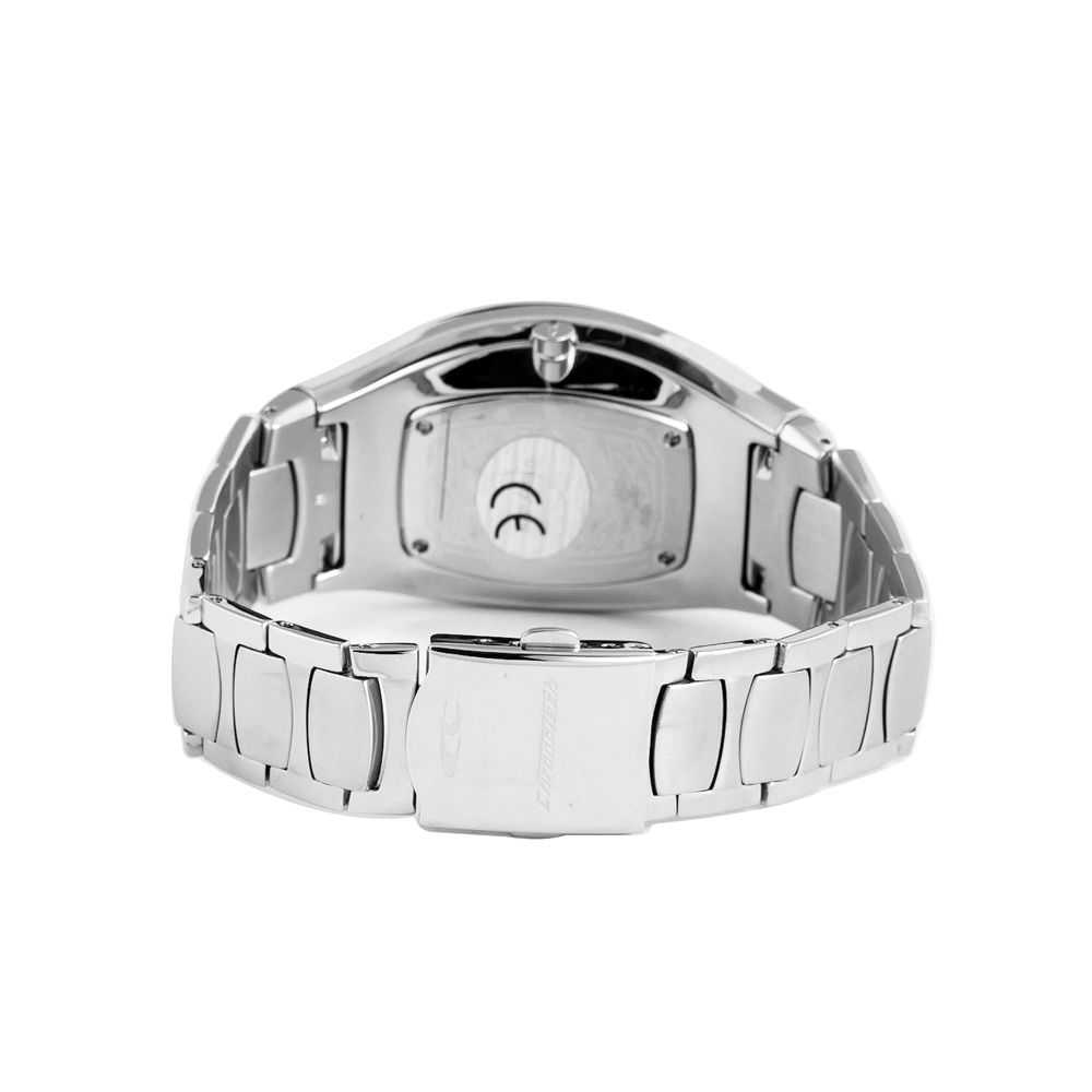 Silver Stainless Steel Dress Watch - ventzia