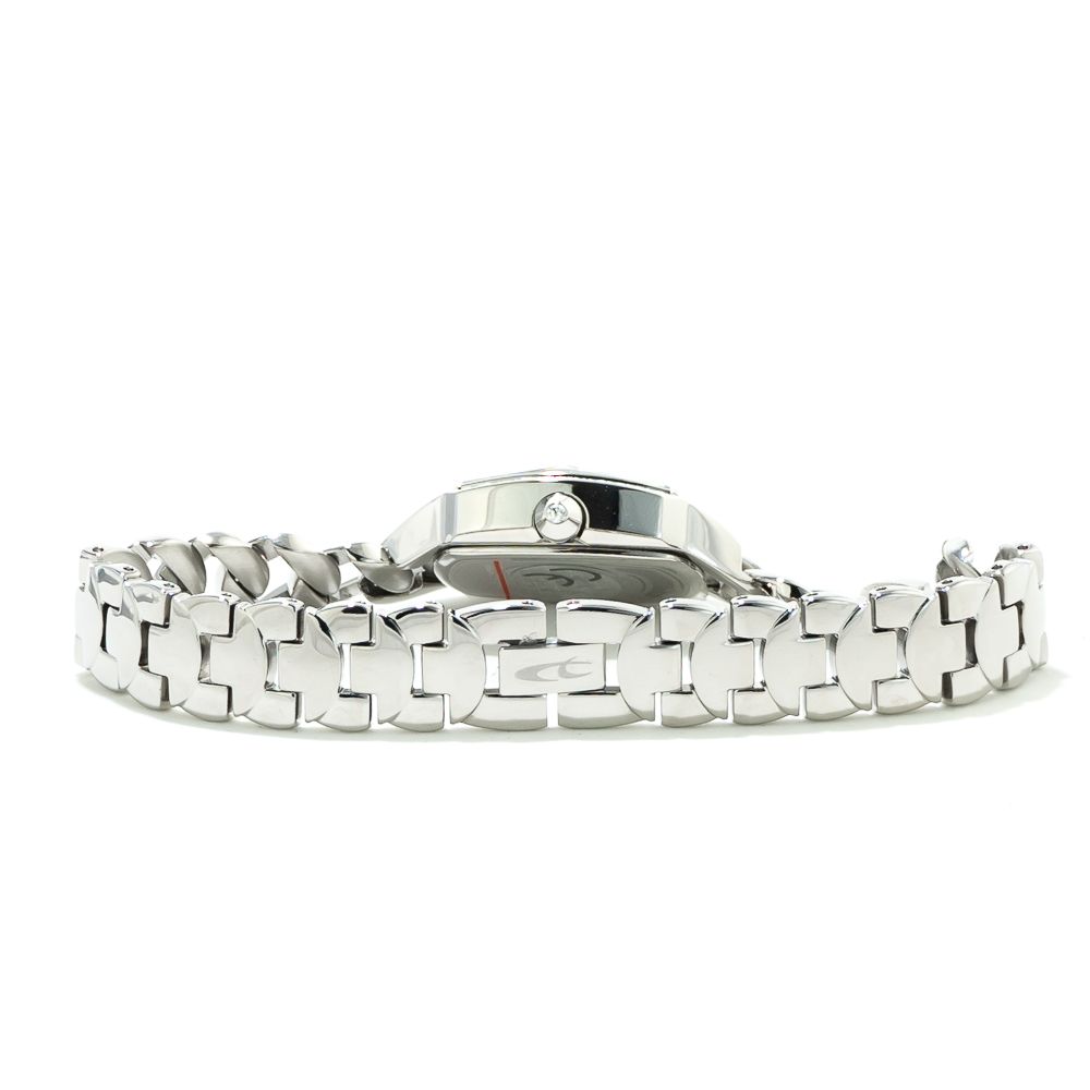 Silver Stainless Steel Dress Watch - ventzia