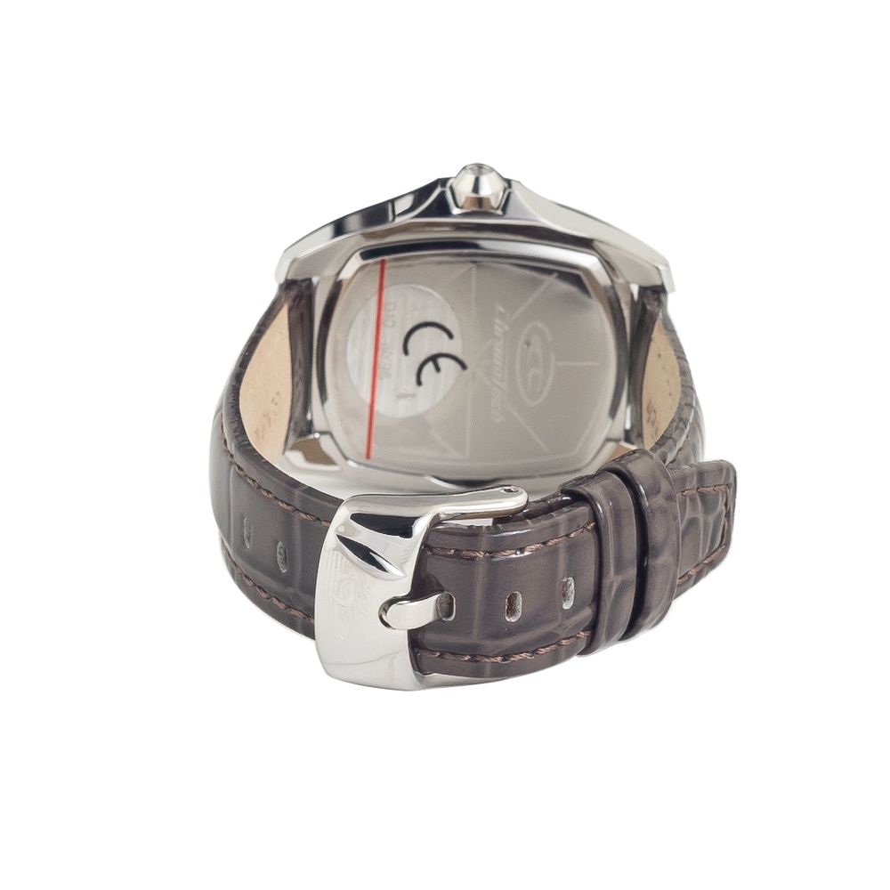 Black Leather Dress Watch - ventzia