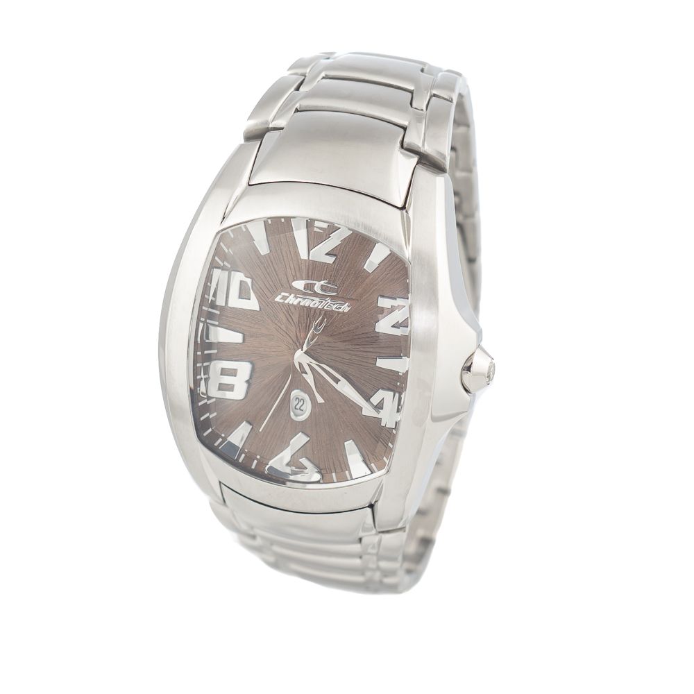 Silver Stainless Steel Dress Watch - ventzia