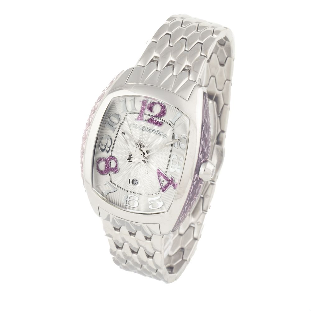 Silver Stainless Steel Dress Watch - ventzia