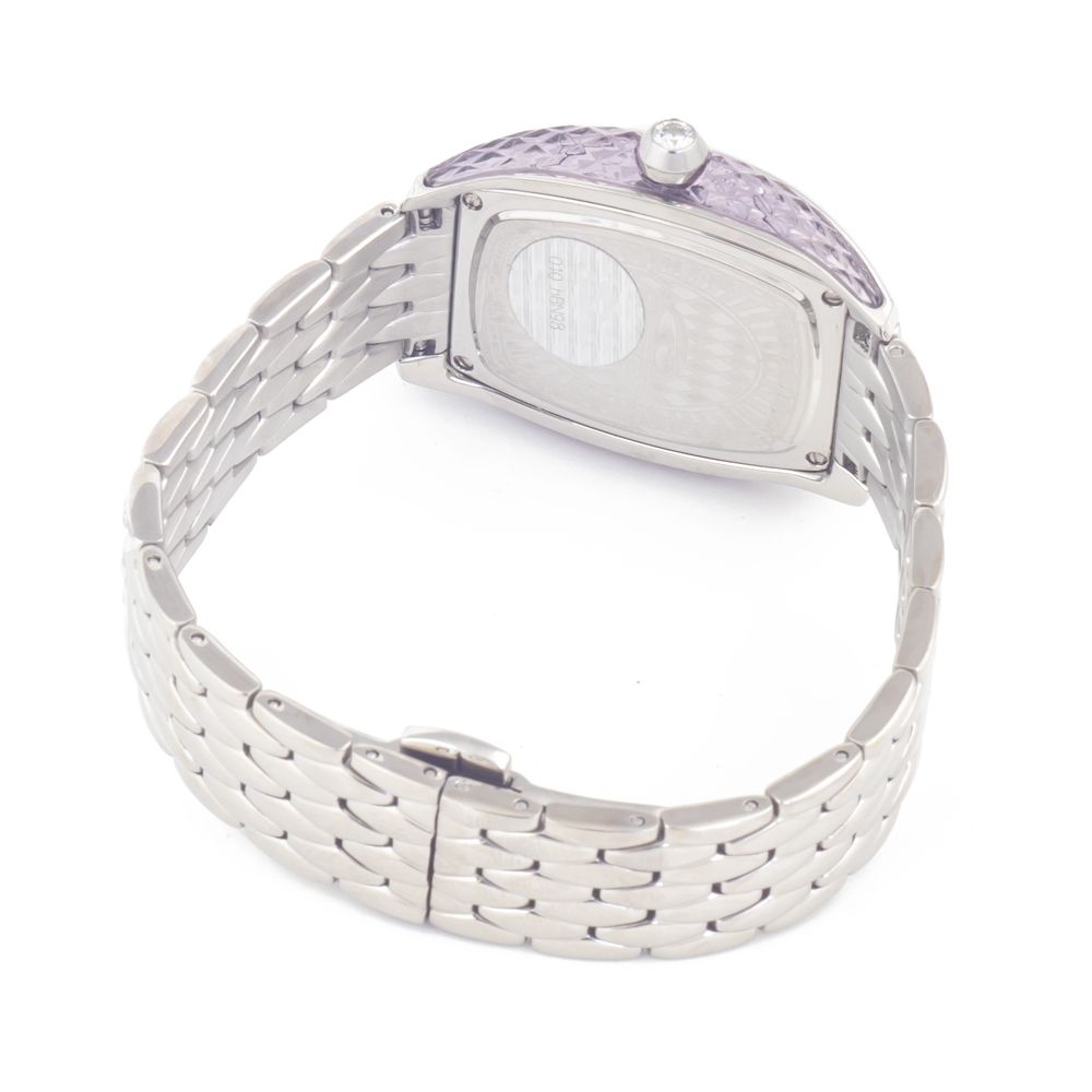 Silver Stainless Steel Dress Watch - ventzia