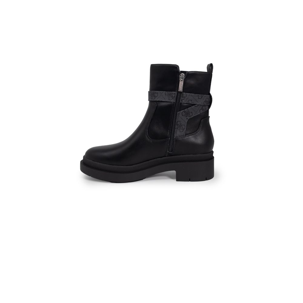 Gray Polyethylene Ankle Boots