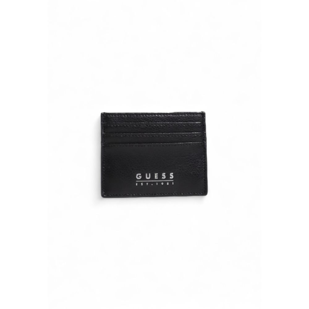 Black Leather Cardholder - ventzia