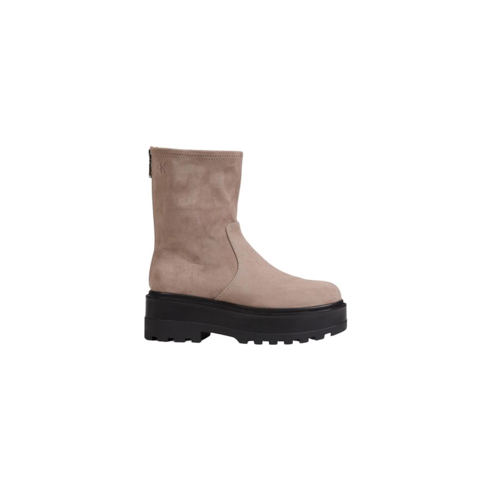 Gray Recycled Polyester Ankle - ventzia