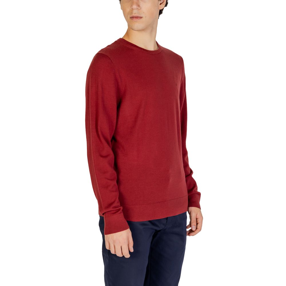 Bordeaux Recycled Wool Sweatshirt - ventzia