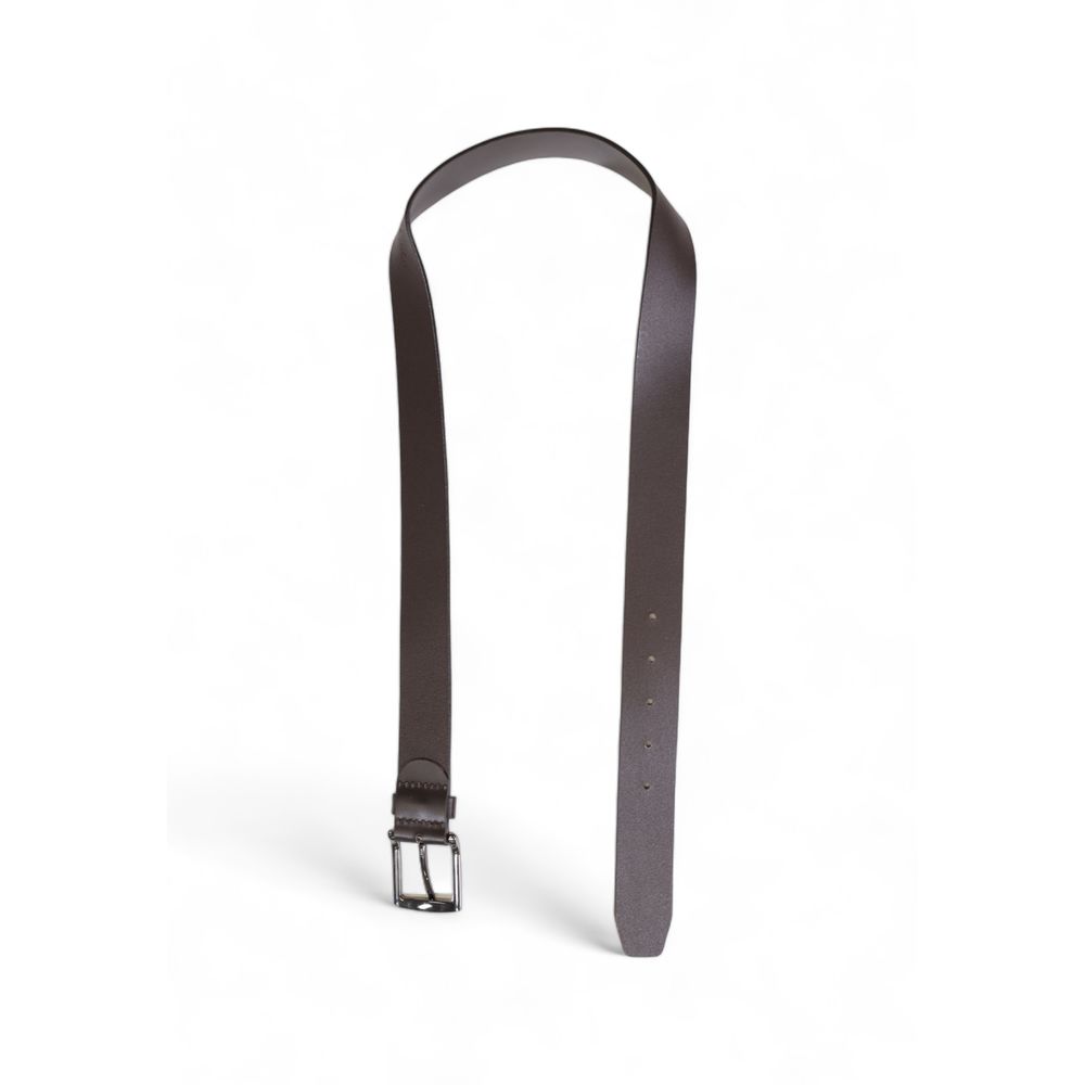 Brown Leather Regular Belt
