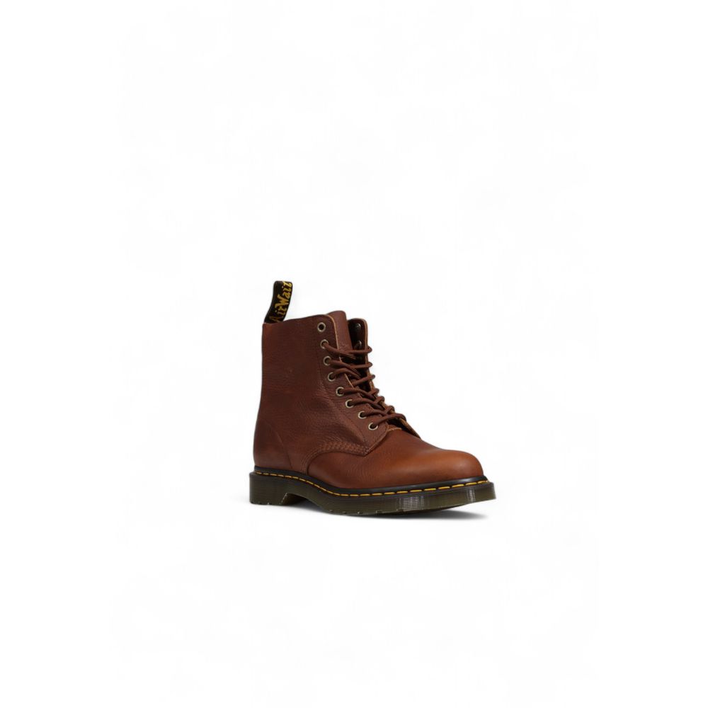 Brown Leather Athletic Sneakers - ventzia