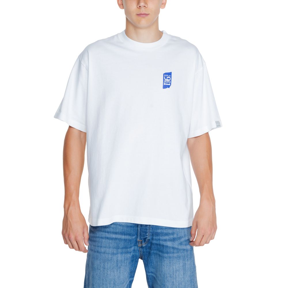 White Cotton T-Shirt - ventzia