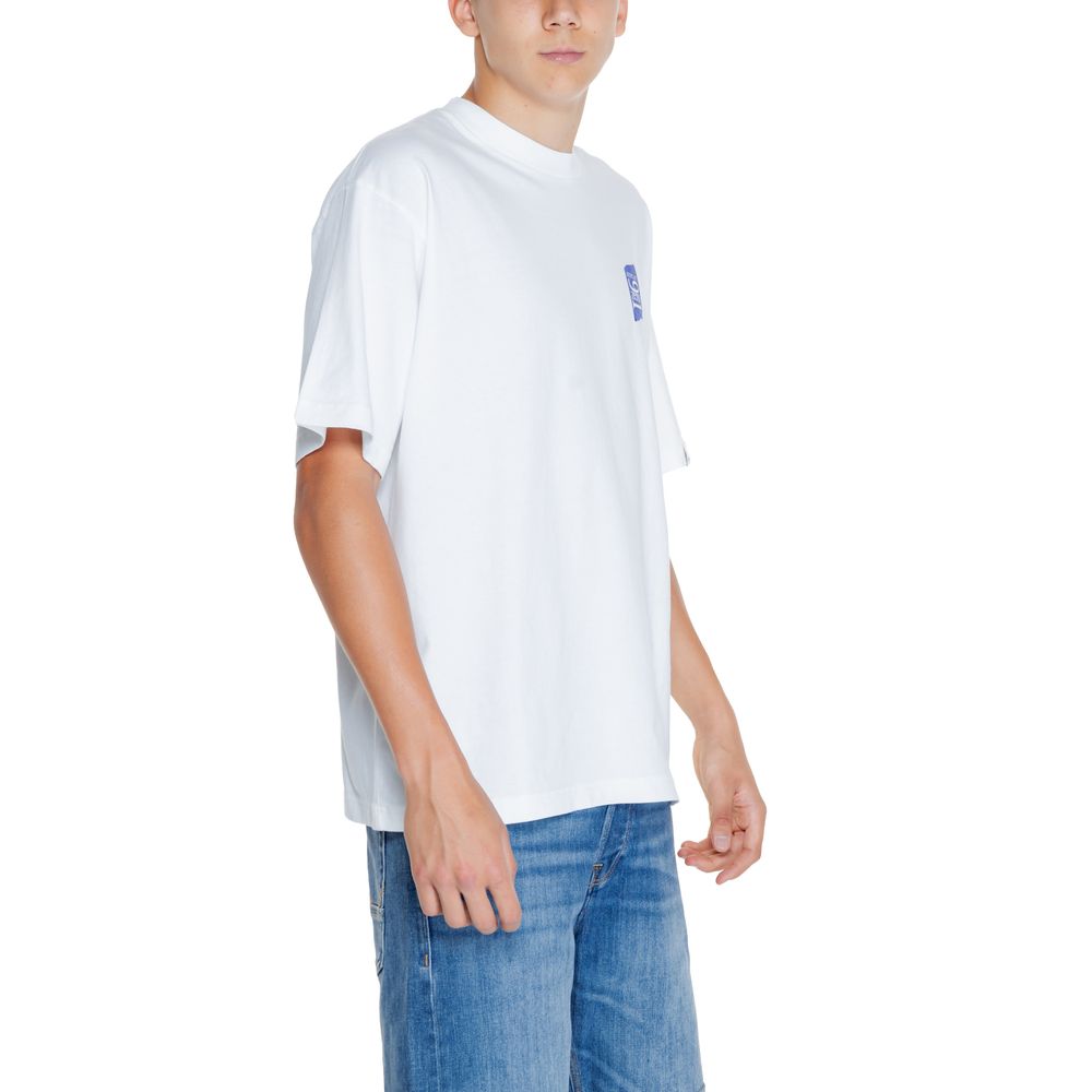 White Cotton T-Shirt - ventzia