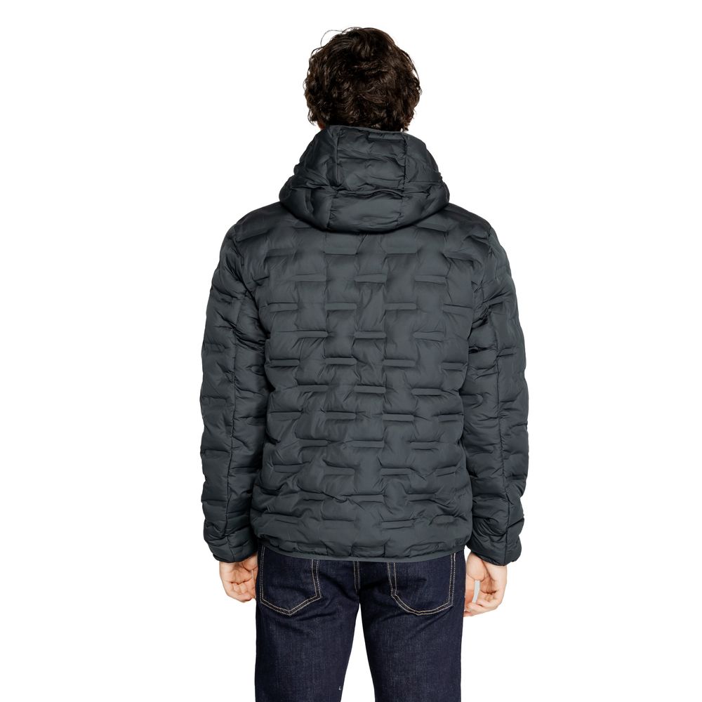 Blue Polyester Jackets & Coat - ventzia