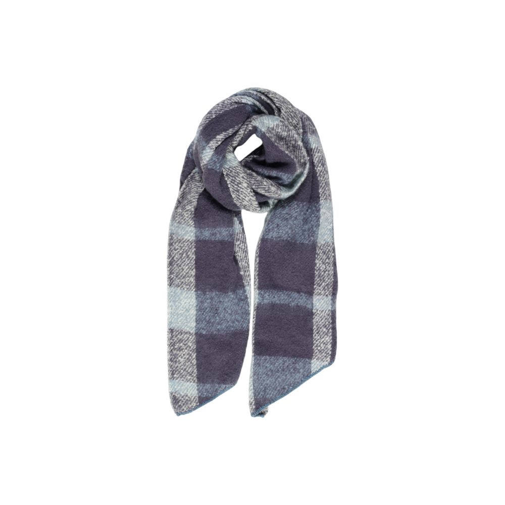 Turquoise Polyester Scarf - ventzia