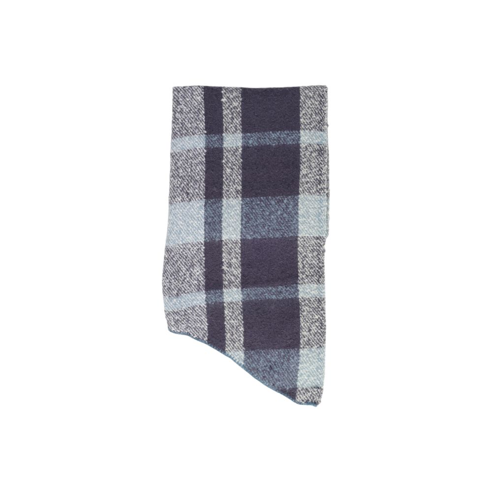 Turquoise Polyester Scarf - ventzia