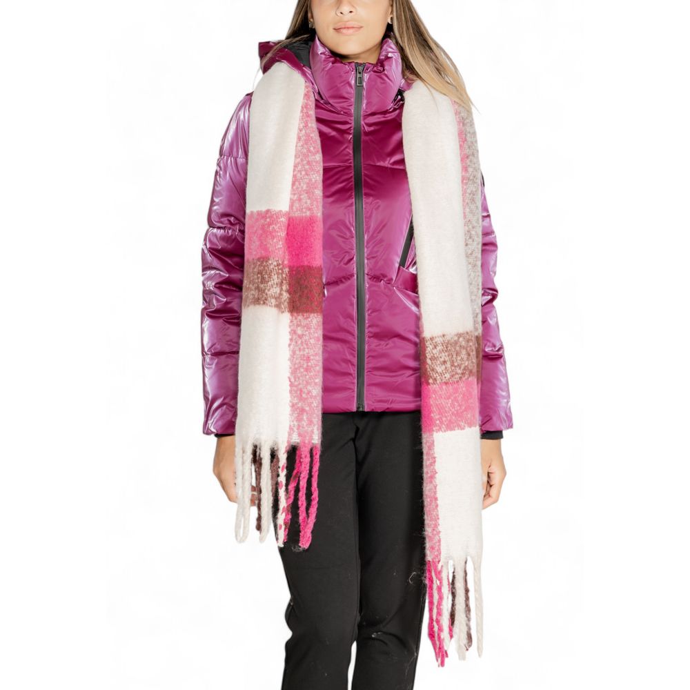 Purple Recycled Polyester Scarf - ventzia