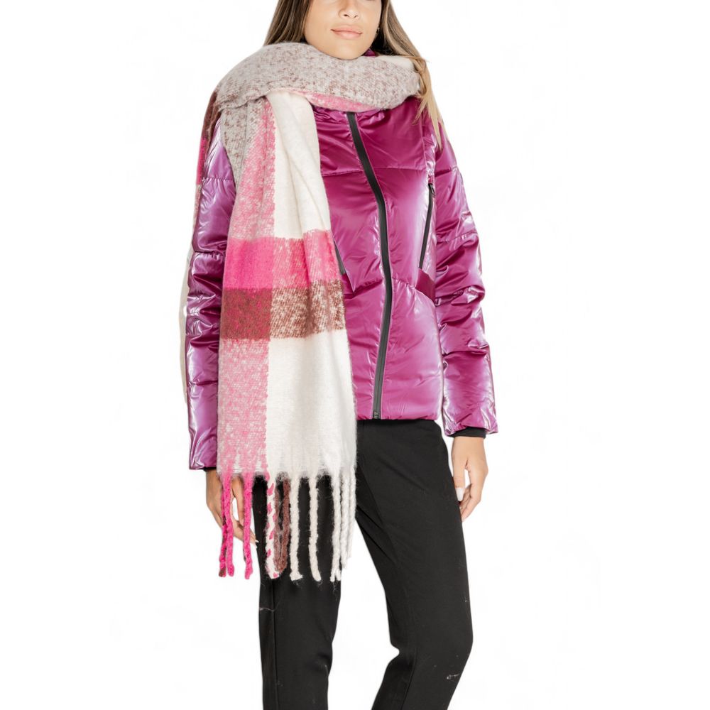 Purple Recycled Polyester Scarf - ventzia
