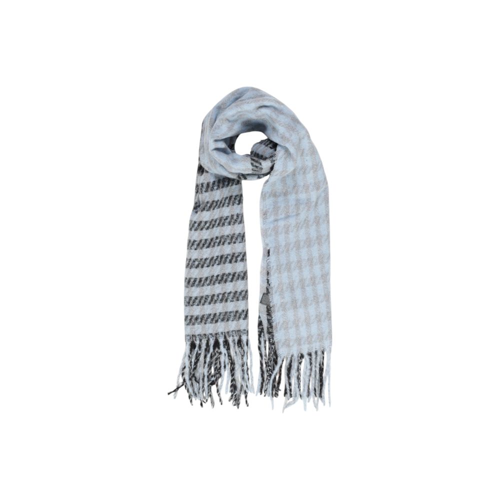 Blue Recycled Polyester Scarf - ventzia