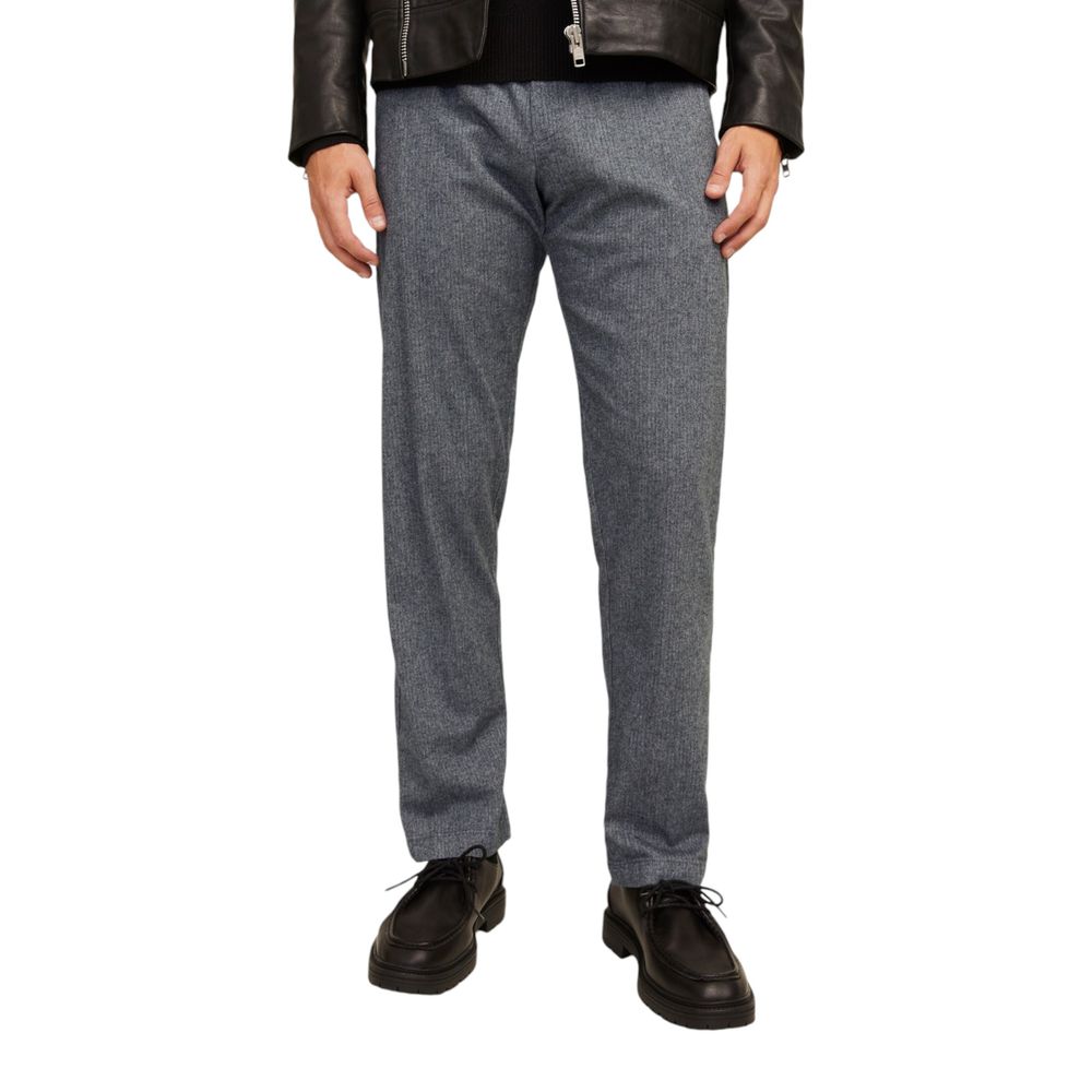 Gray Cotton Pant - ventzia