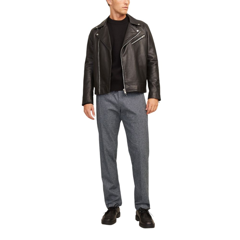 Gray Cotton Pant - ventzia