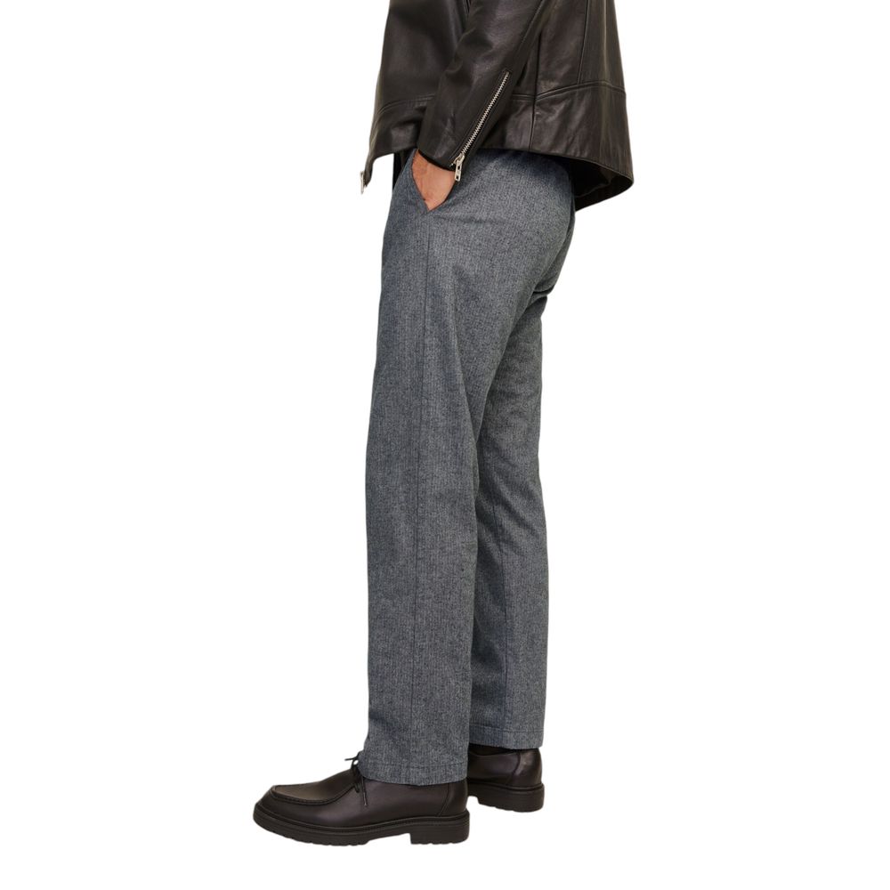 Gray Cotton Pant - ventzia