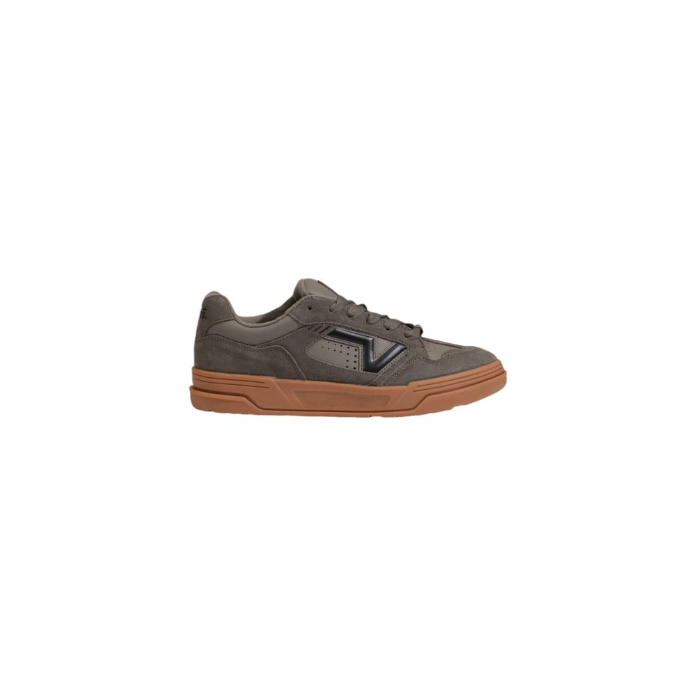 Beige Suede Leather Sneaker - ventzia