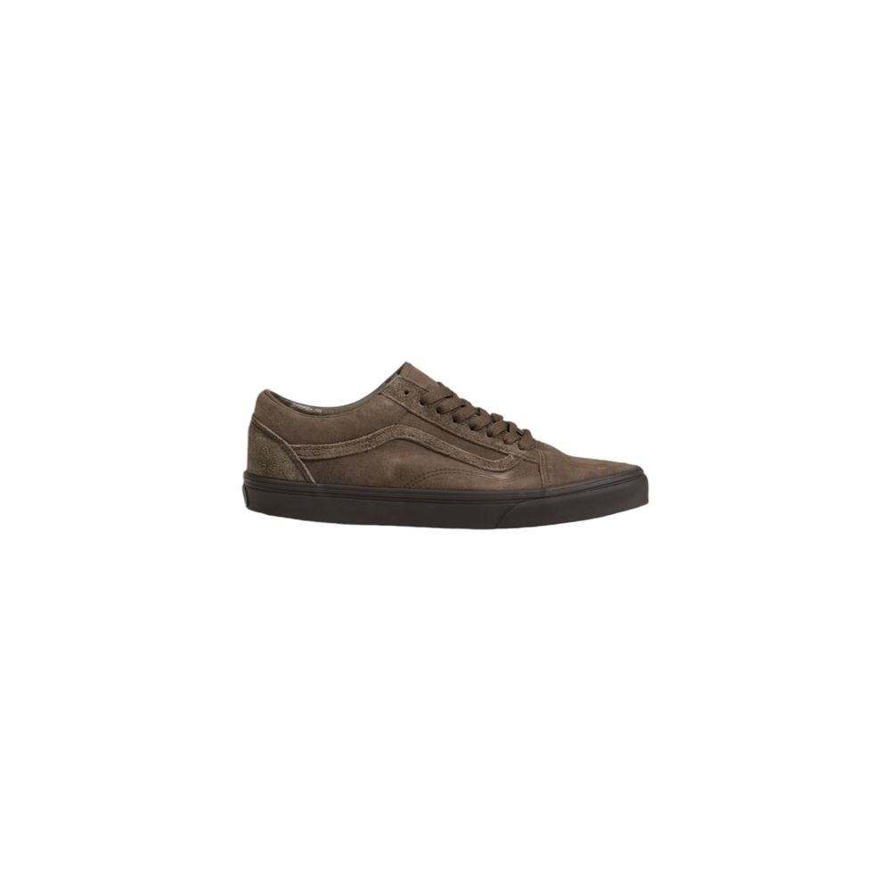 Brown Suede Leather Sneaker - ventzia
