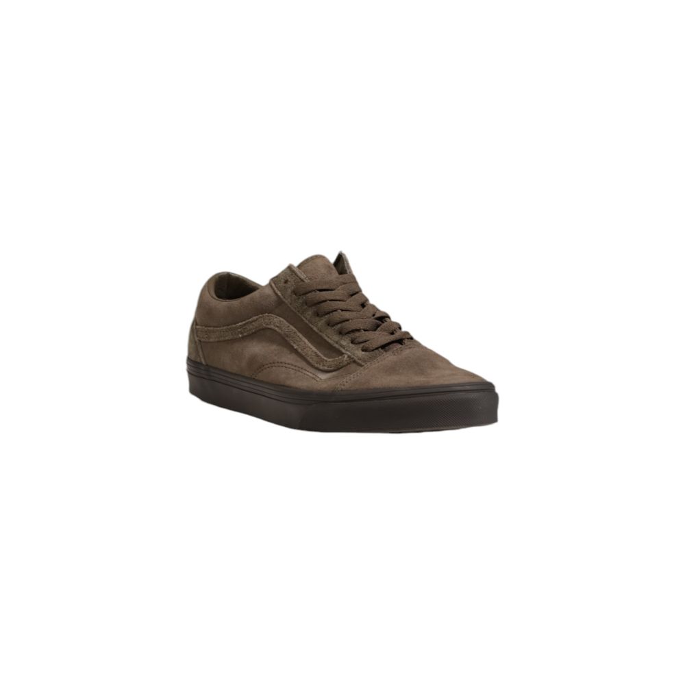 Brown Suede Leather Sneaker - ventzia