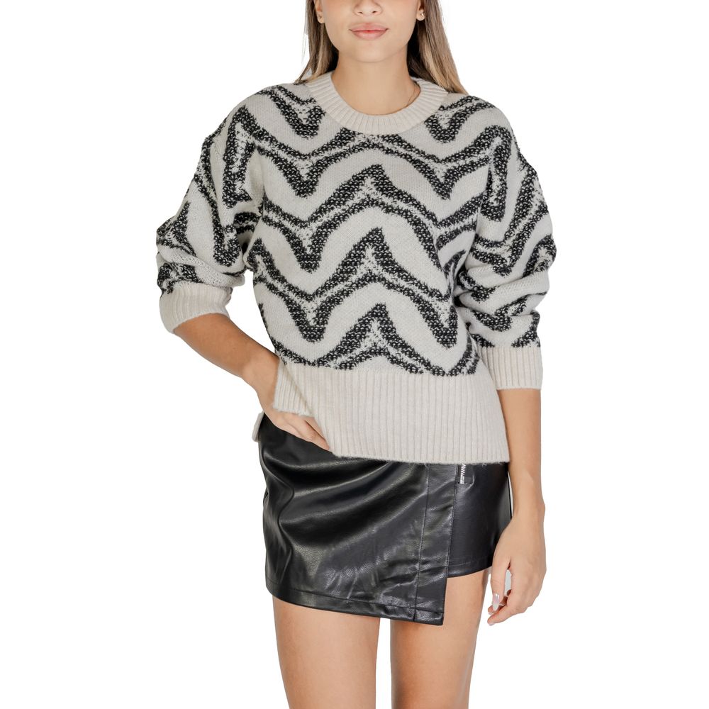 White Marabou Sweater