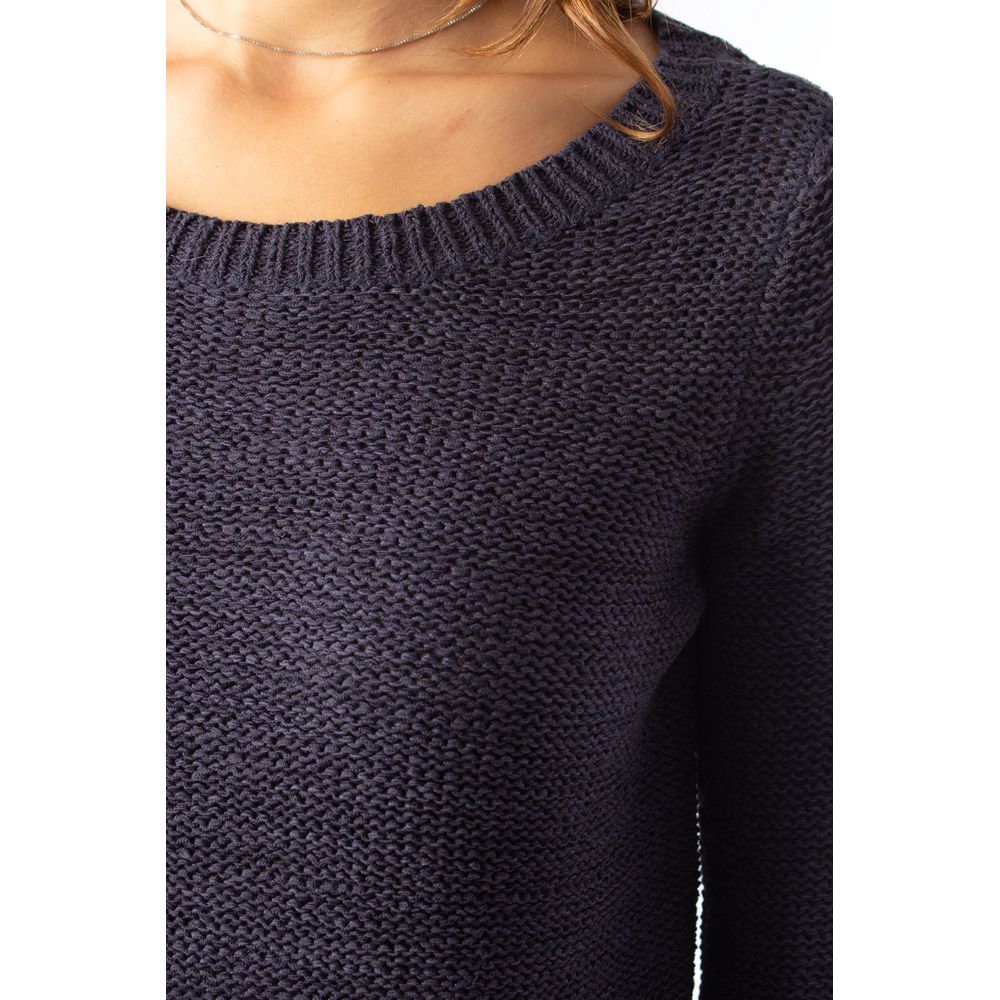 Blue Marabou Sweater