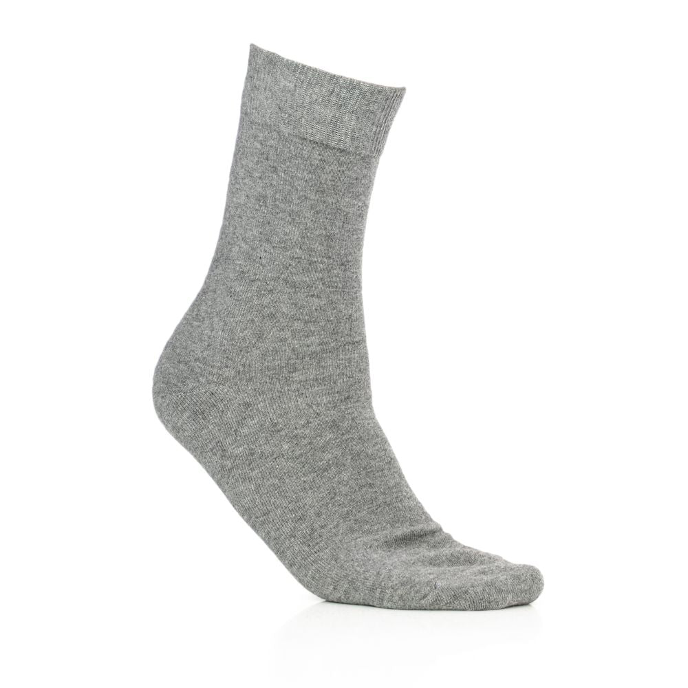 Gray Cotton Socks - ventzia