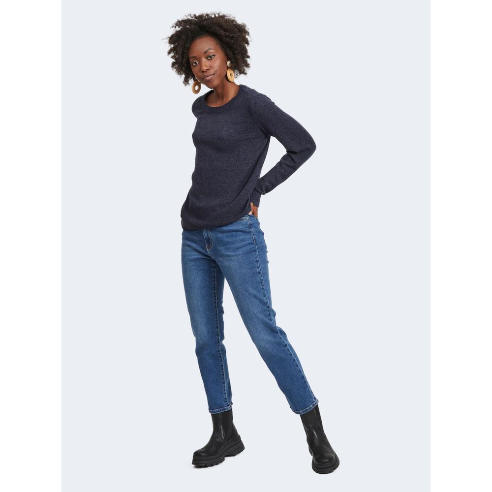 Blue Viscose Sweatshirt